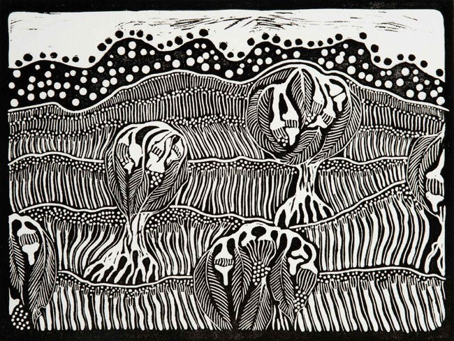 David Wright, Landscape from Goog's Lake, 2016