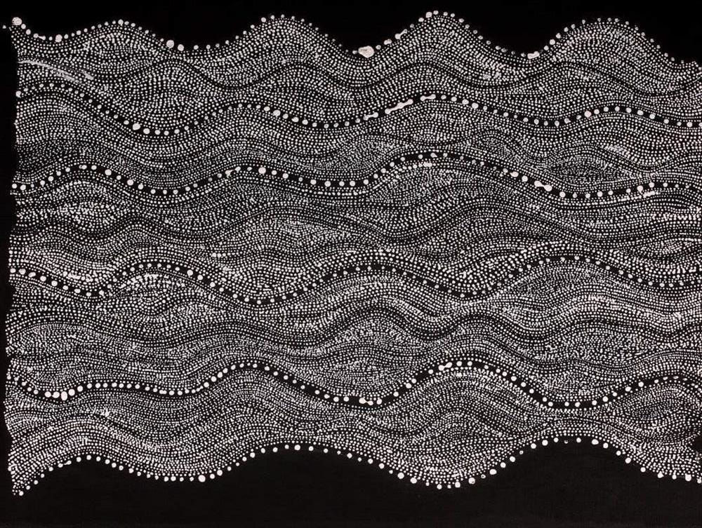 Natasha Nakamarra Oldfield, Warna Jukurrpa (Snake Dreaming), 2022