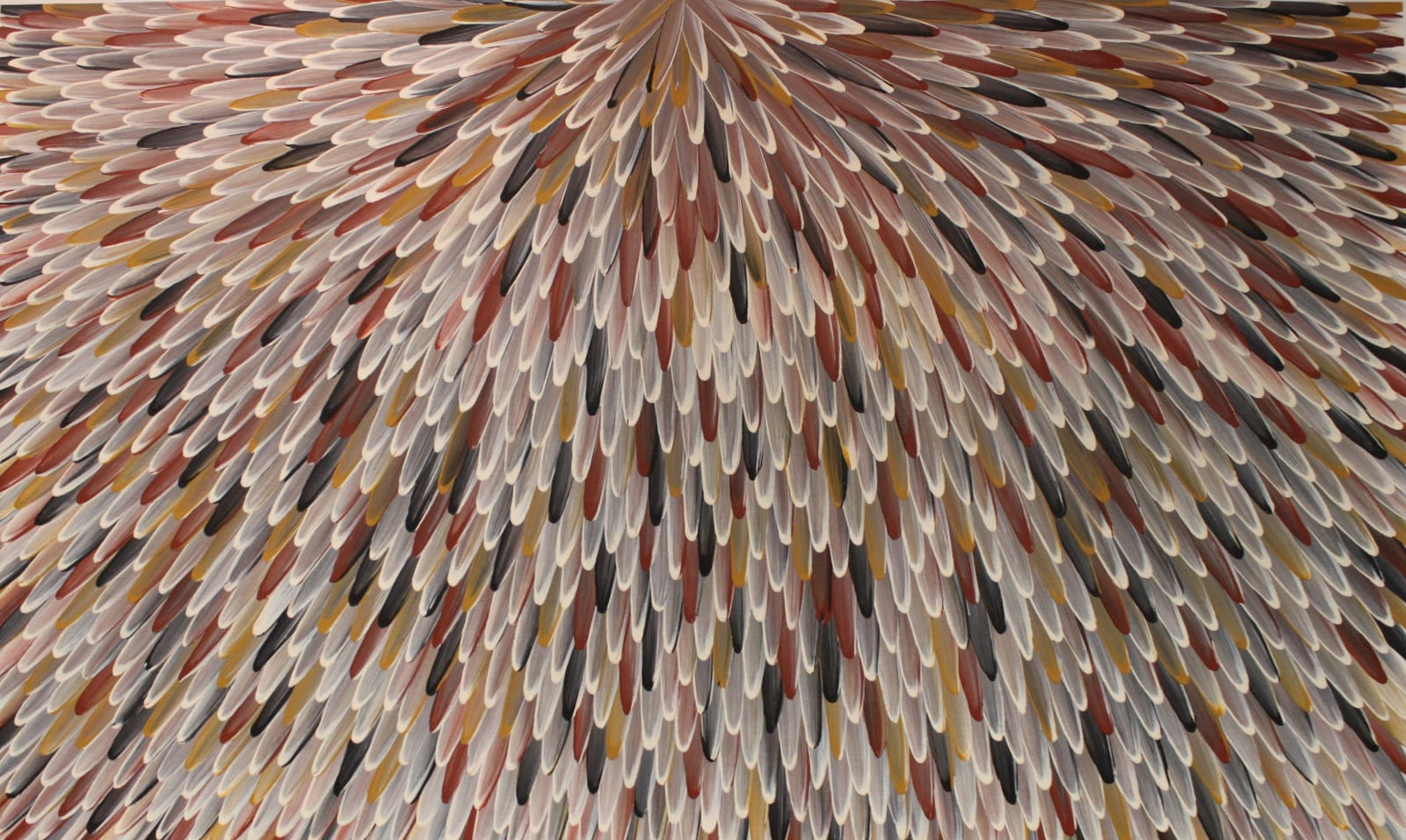 Raymond Walters Penangke, Emu Feathers, 2022
