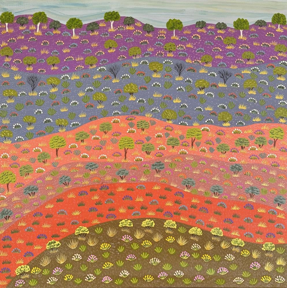 Michelle Pula Holmes, My Country, 2024