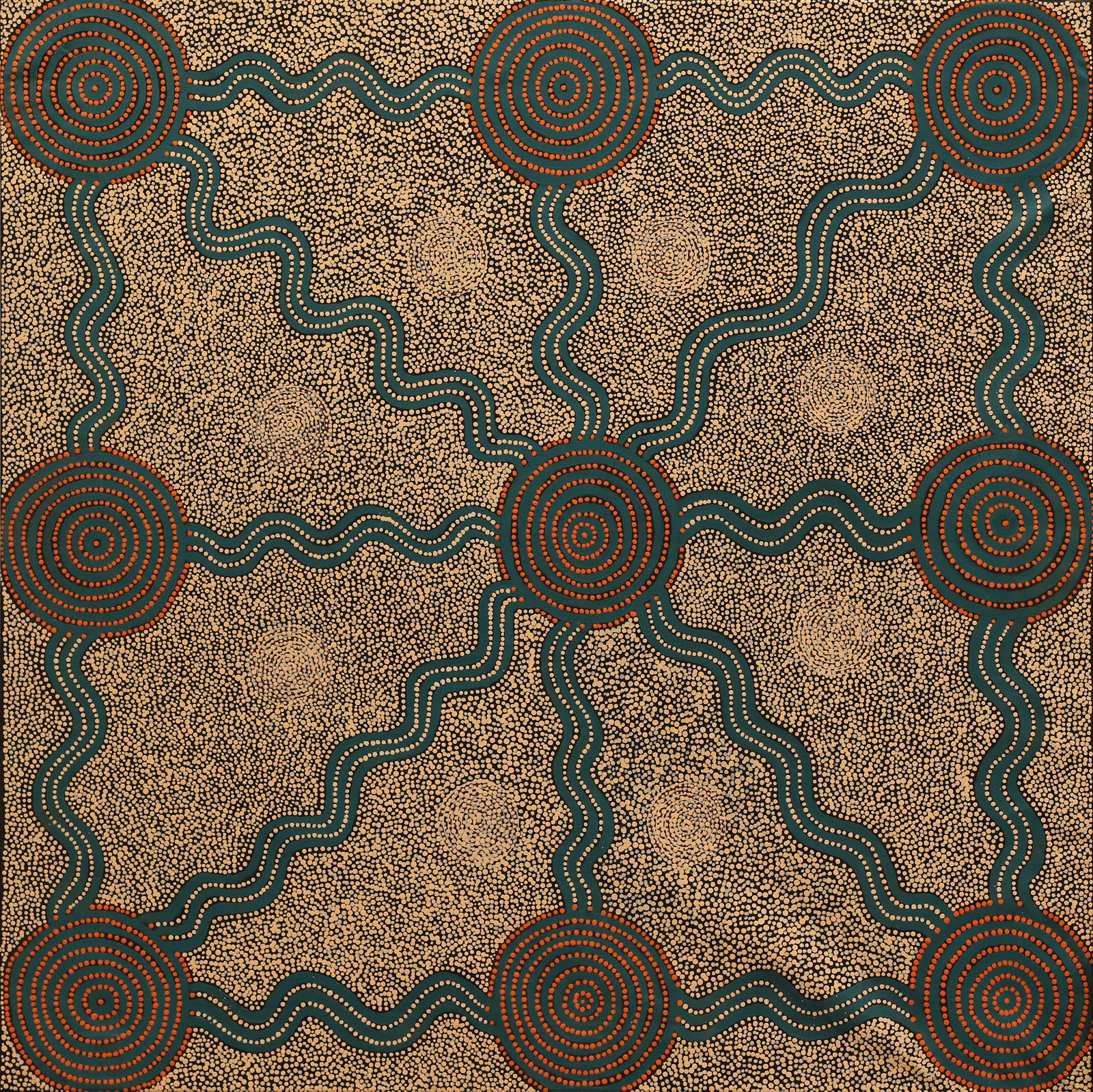 Dennis Nelson Tjakamarra, Kalipinypa, 2021