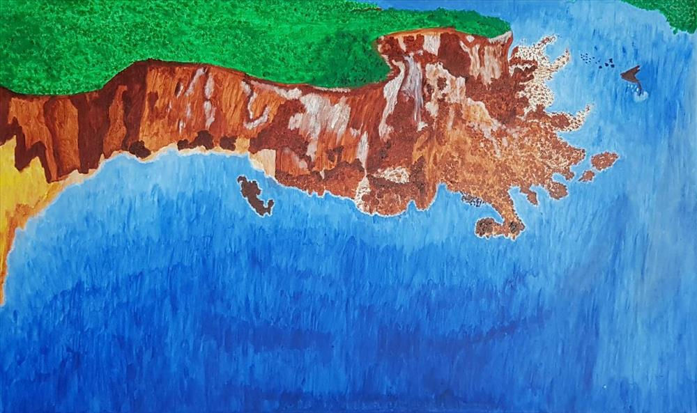 Coralie Thompson Kuthakin, The Bees and the Stingray Story, 2018