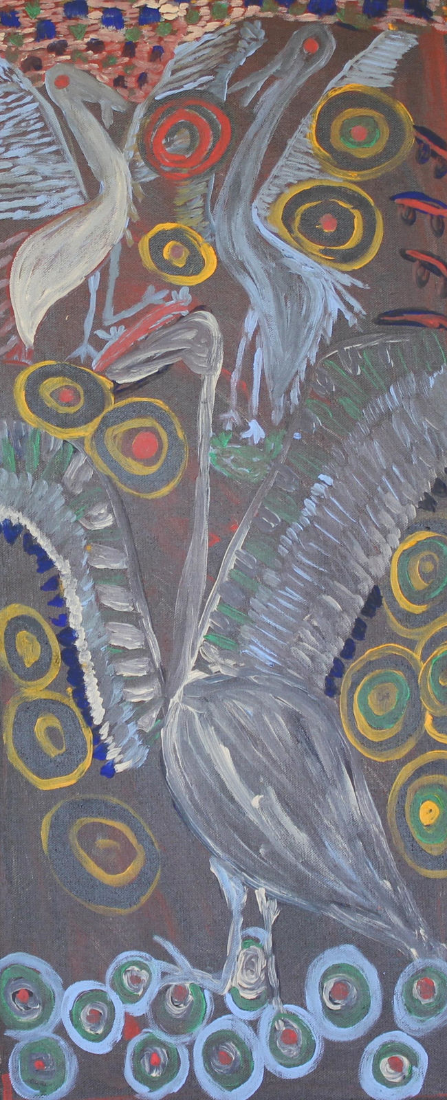 Janet Dreamer, Brolgas looking for Mungari, 2019