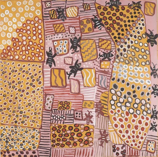 Betty Bundamurra, Honey Bees, 2023