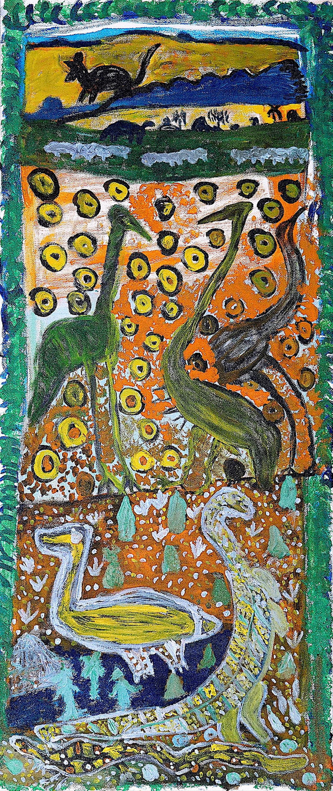 Janet Dreamer, The Greedy Brolga, 2020