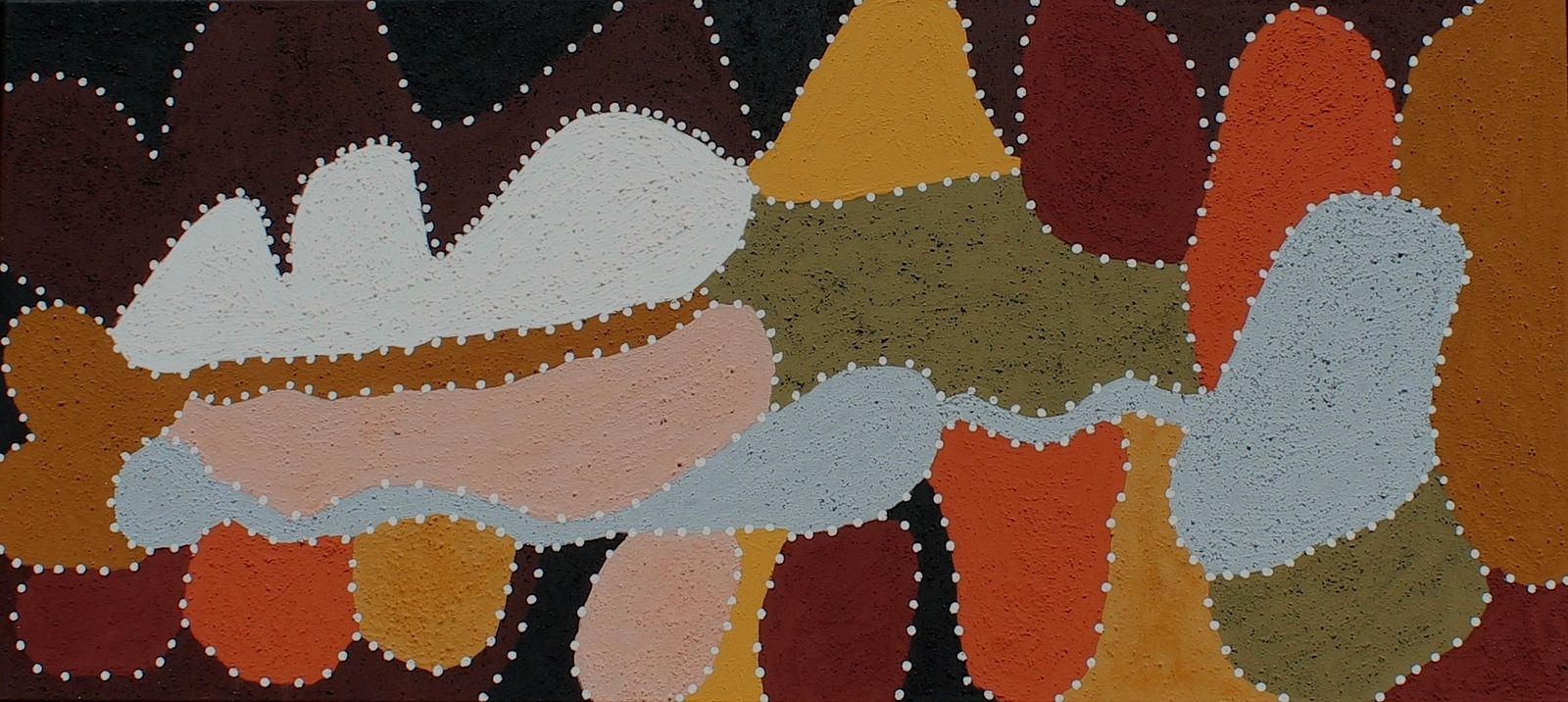 Shirley Purdie (Birrmarriya), White Flat rock and the Healing waters by Shirley Purdie, 2025