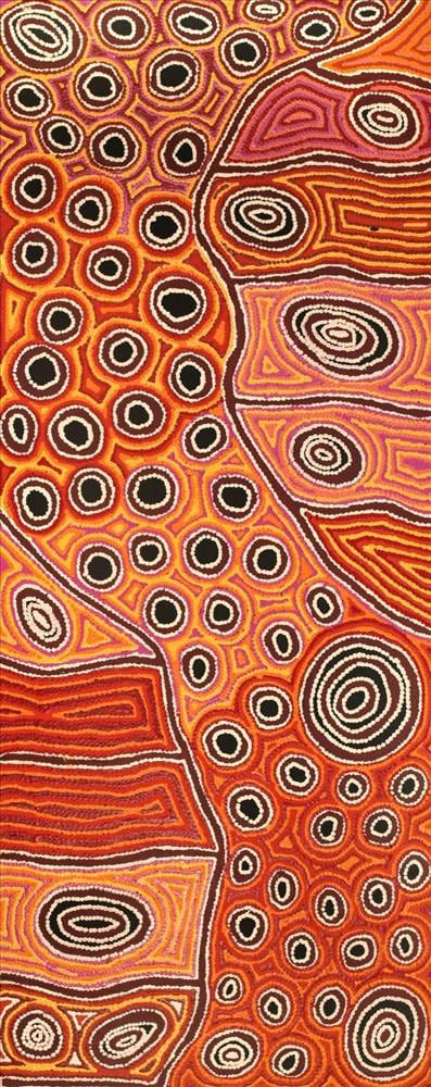 Antonia Napangardi Michaels, Lappi Lappi Jukurrpa (Lappi Lappi Dreaming), 2024