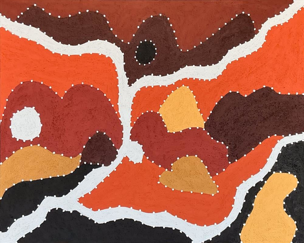 Shirley Purdie (Birrmarriya), 'Elephant Hill' & the Caves by Shirley Purdie, 2025