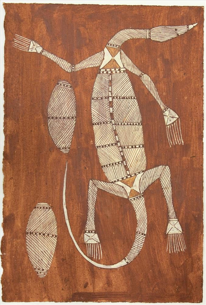 Don Namundja, Burarr (Water Goanna), 2019