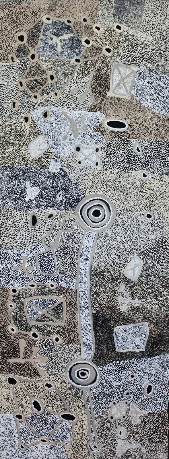 Martha McDonald Napaltjarri, Warlukuritji, 2016