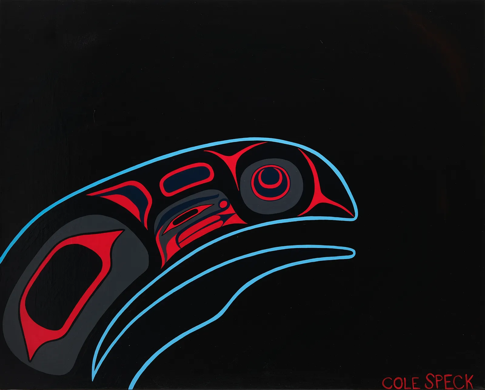 Cole Speck, Raven in Search of the Box of Light, 2025