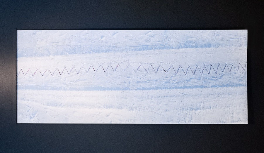 Maureen Gruben, Stitching My Landscape (large format), 2019