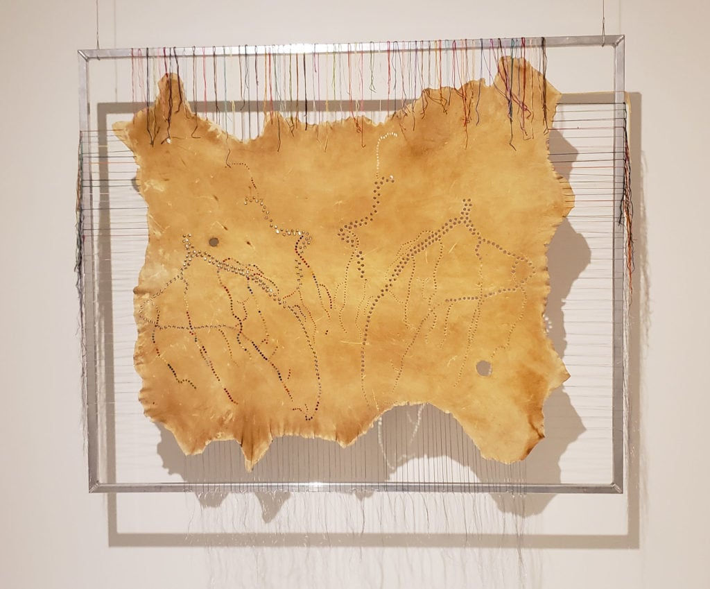 Maureen Gruben, We all have to go someday. Do the best you can. Love one another, 2019