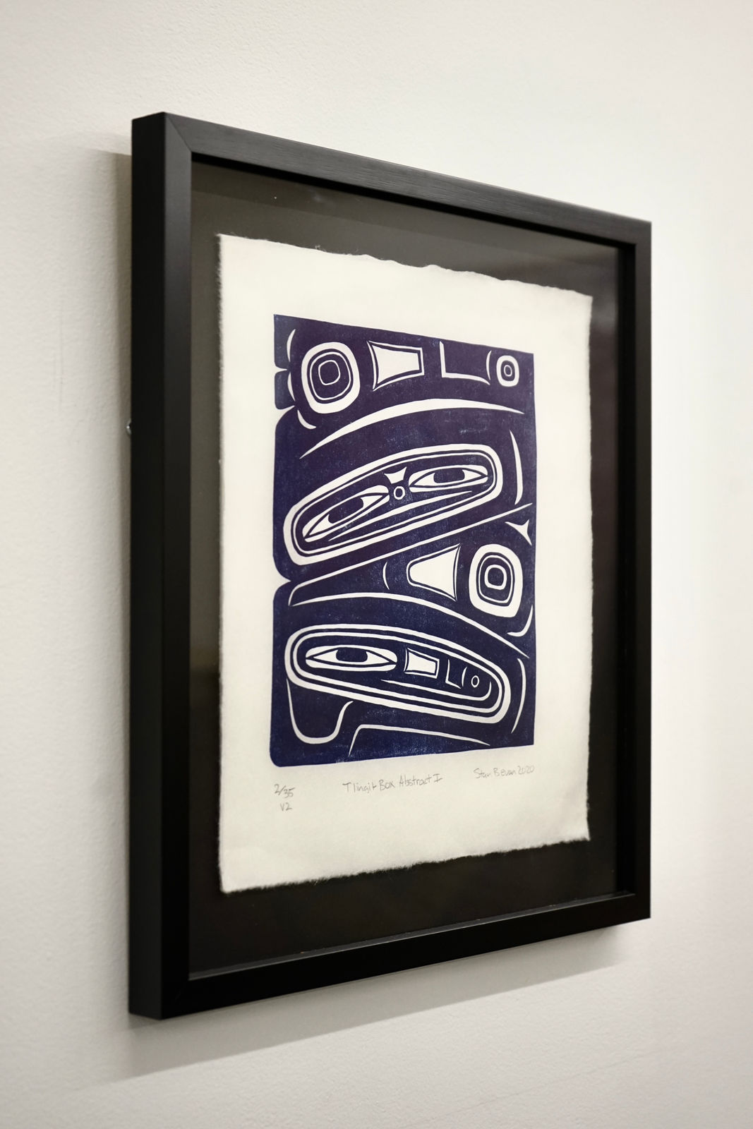 Stan Bevan, Tlingit Box Abstract I V2, 2020