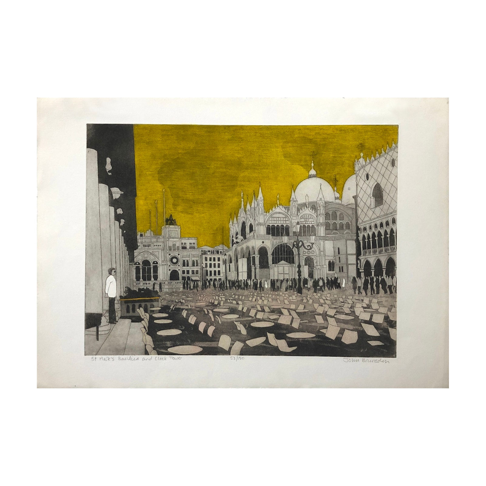 John Brunsdon, St Mark’s Basilica and Clock Tower