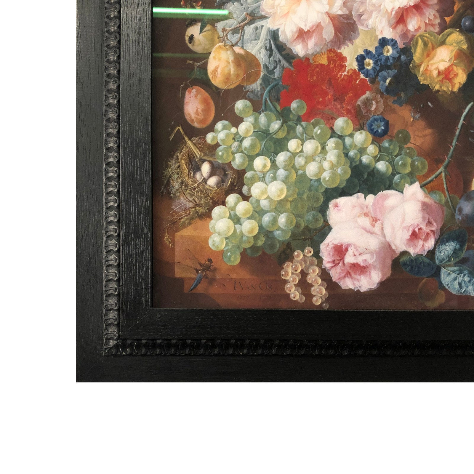 Jan Van Os, Fruit and Flowers in a Terracotta Vase, 1778