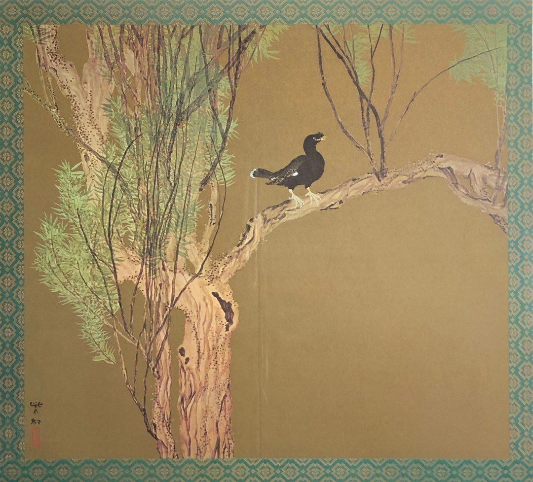 Shiko Imamura, Magpie on a Purple Willow