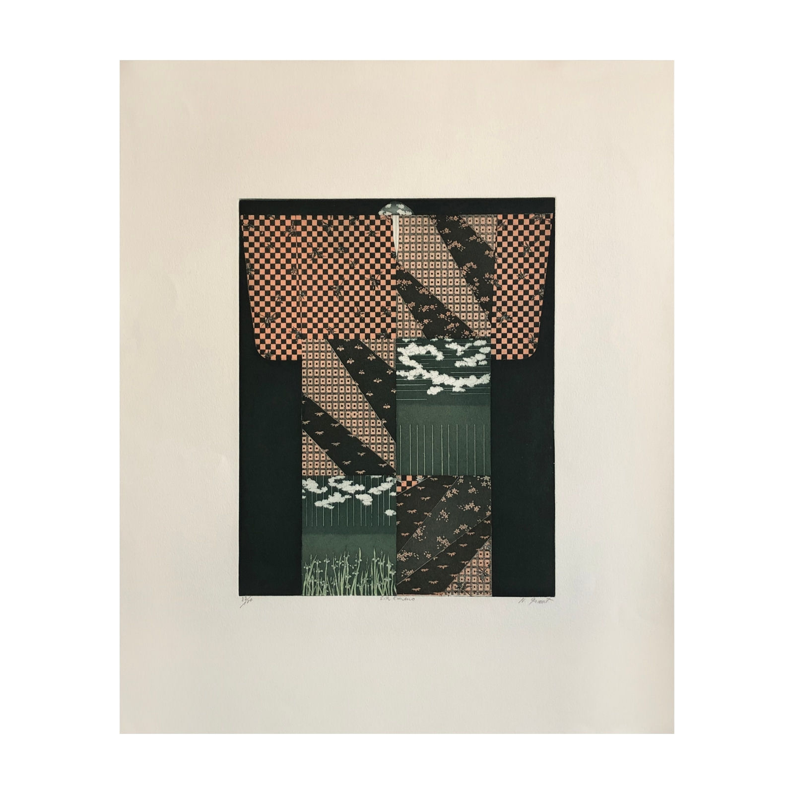 Noreen Grant, Silk Kimono