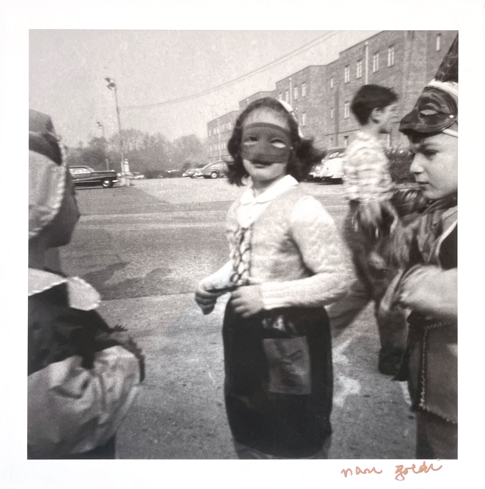 Nan Goldin, Barbara in a Mask, 2023