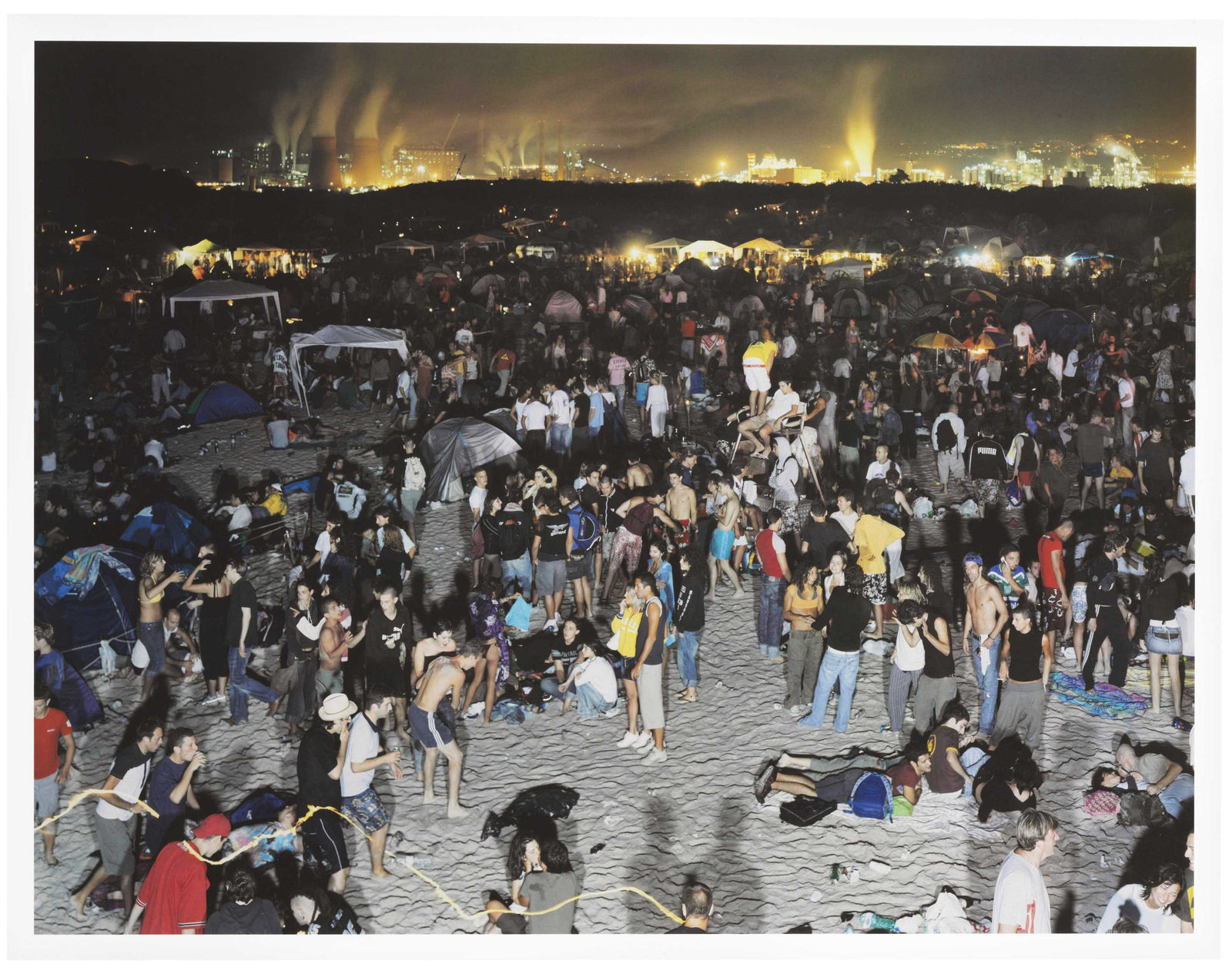 Massimo Vitali, Rosignano Night, 2006