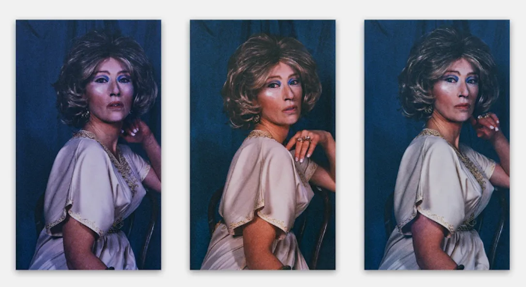 Cindy Sherman, Untitled (Head Shots) triptych, 2025