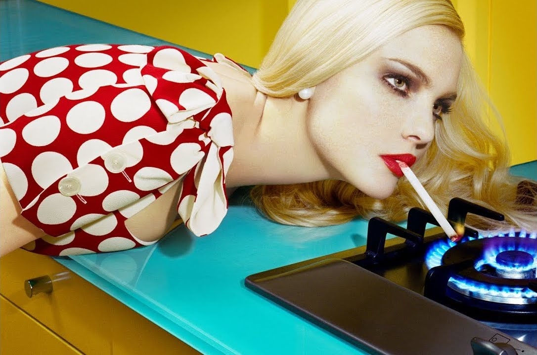 Miles Aldridge, CAROUSEL SET Home Works #3 (2008), 2013
