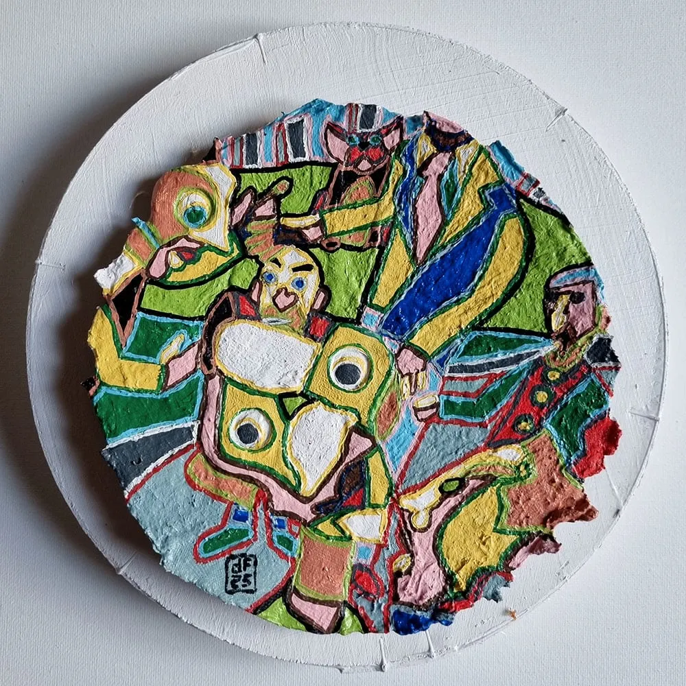 Philippe Nicolas, Contours bois rond N° 5 , 2025