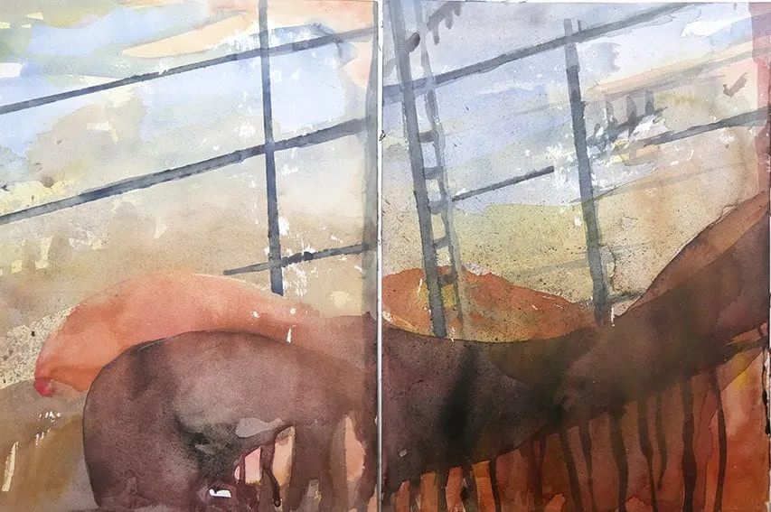 Frédéric Peire, TGV Le Creusot - Montceau-les-Mines, 2025