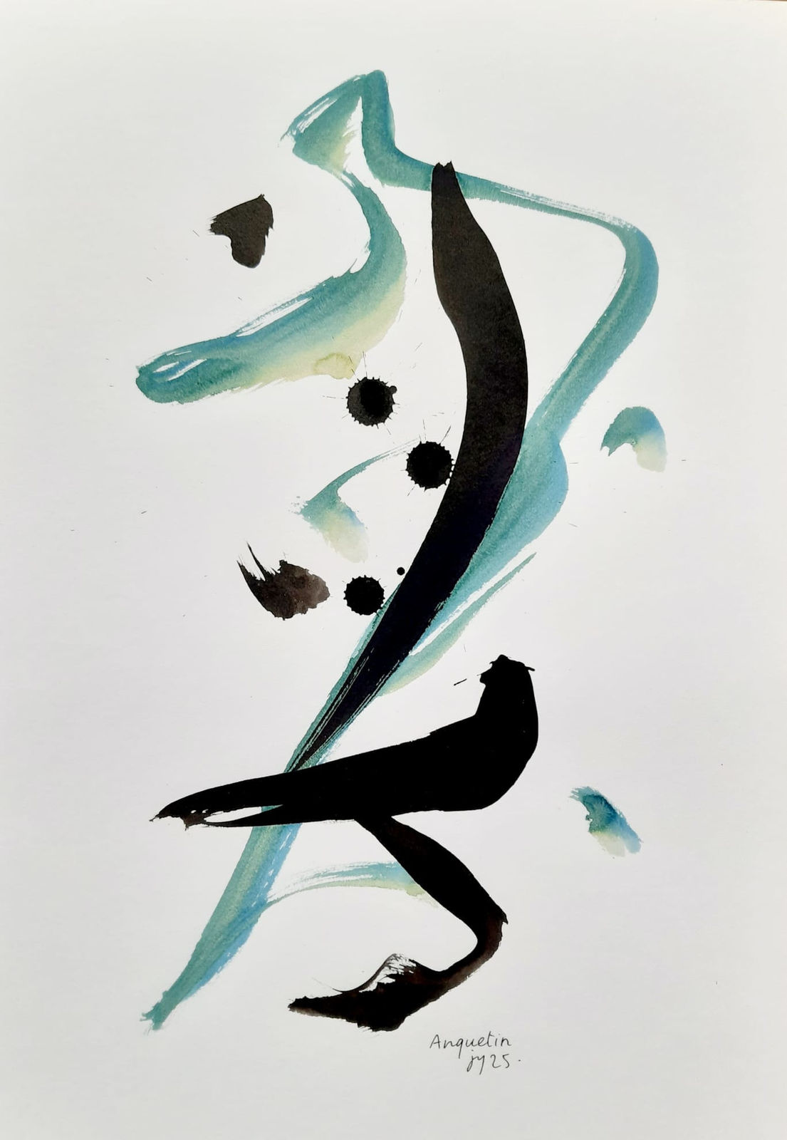 Jean-Yves Anquetin, Abstraphie N°5, 2025