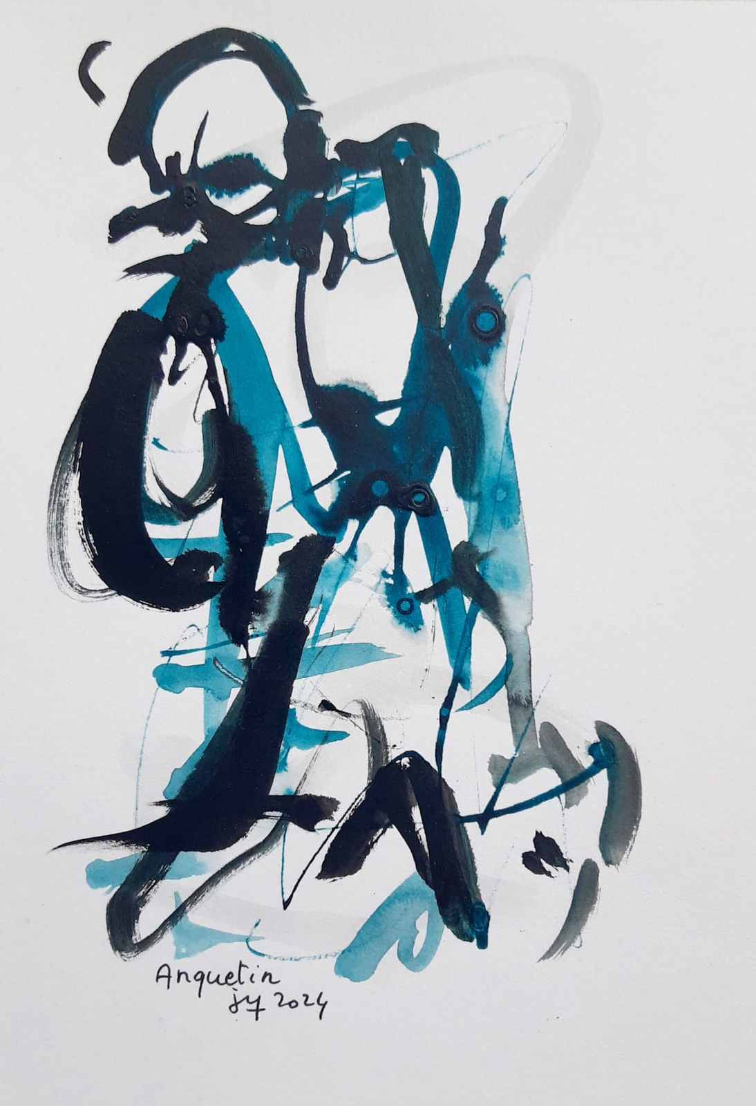 Jean-Yves Anquetin, Abstraphie N°13, 2024