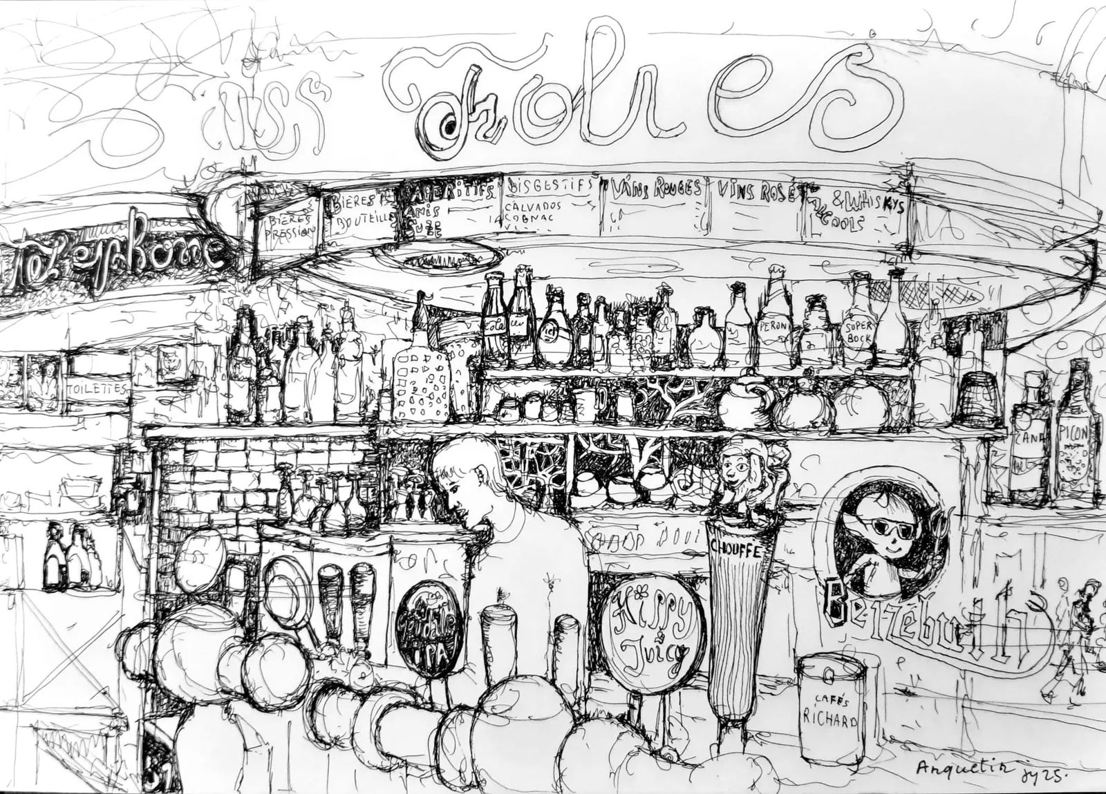 Jean-Yves Anquetin, Folies Belleville, 2025