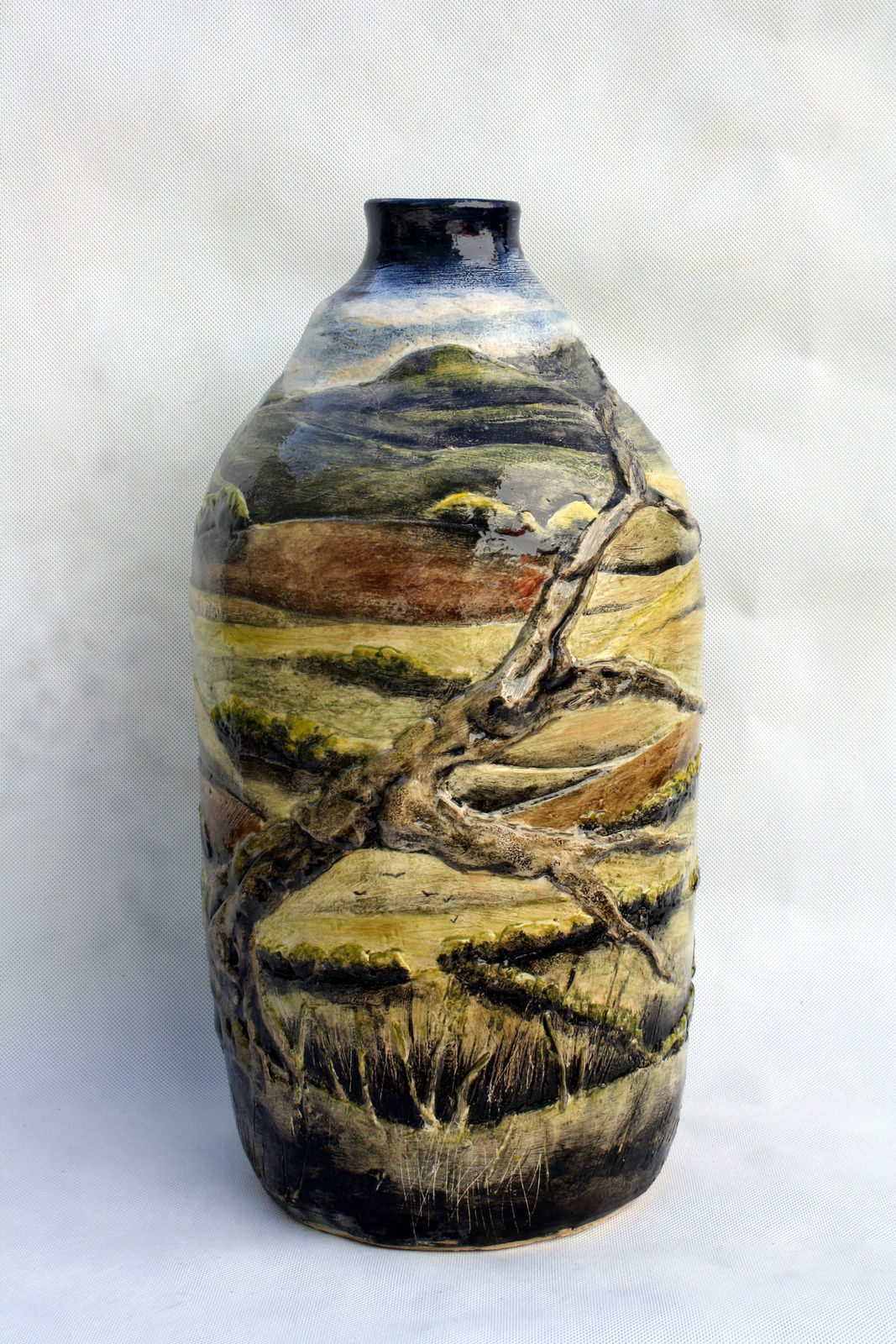 Helen Gittins, I Think of a Welsh Hill that is without Fencing