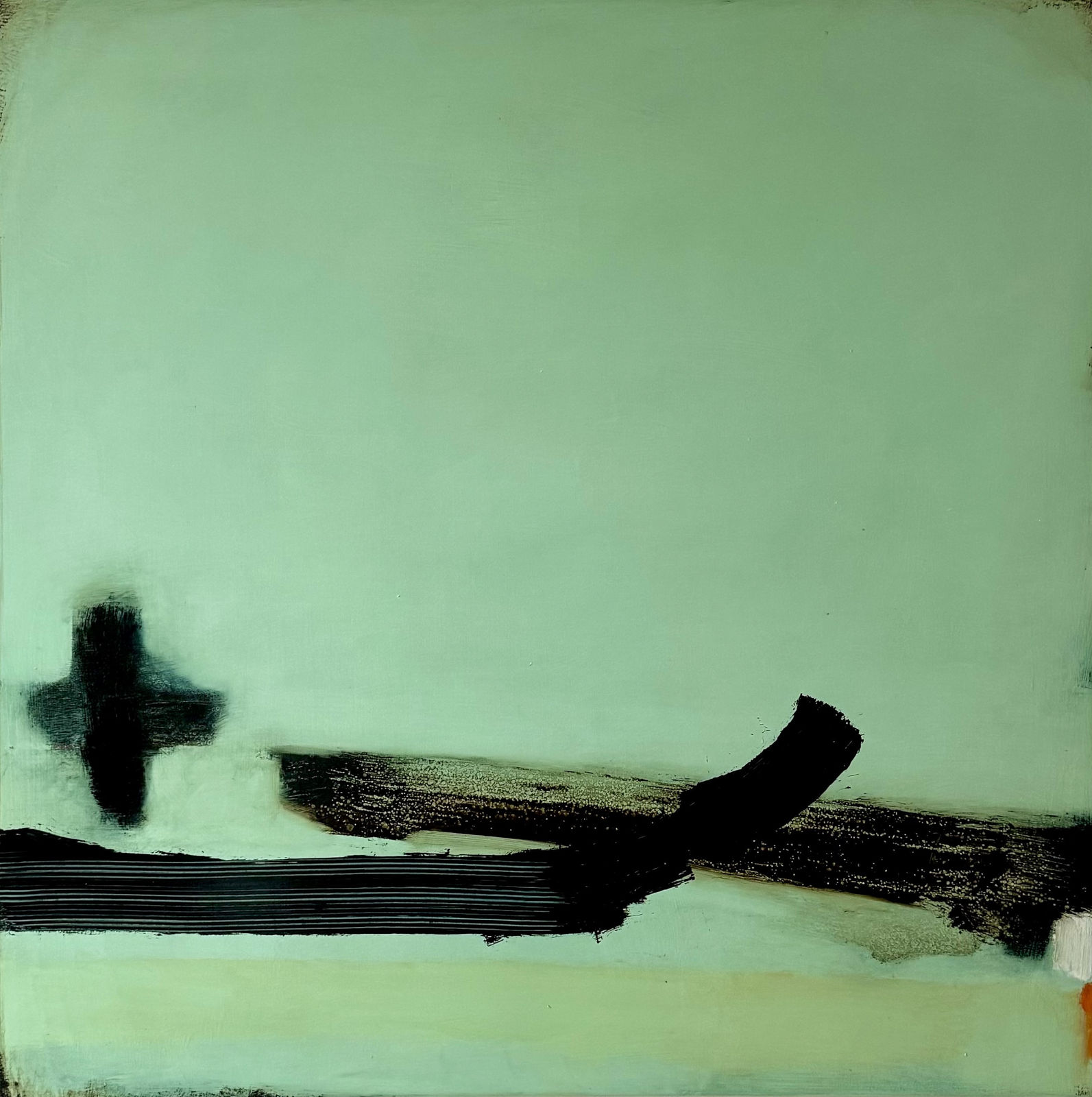 Adam Taylor, Two Crosses, 2024