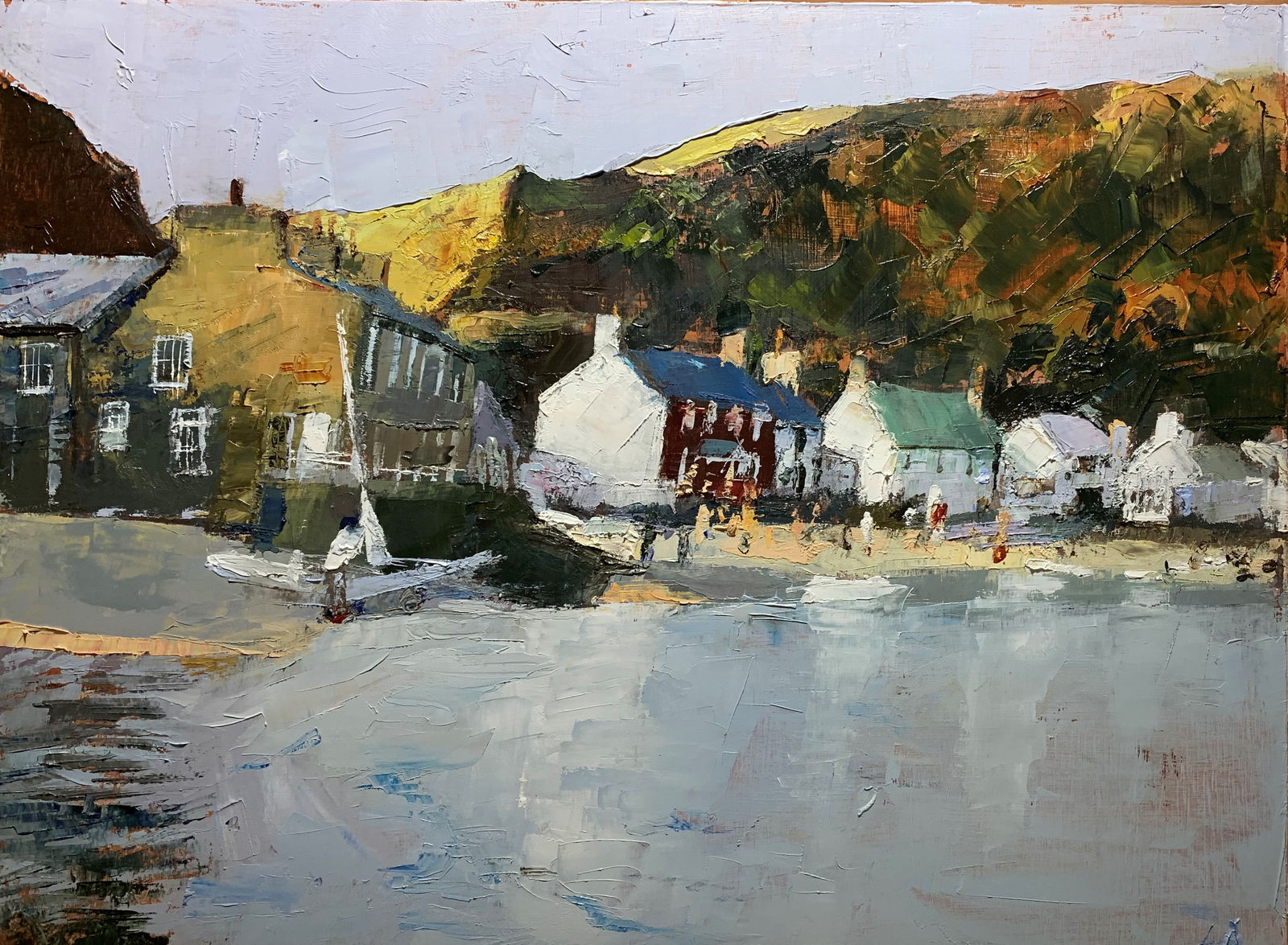 Anne Aspinall, Sun and Shadows, Porthdinllaen