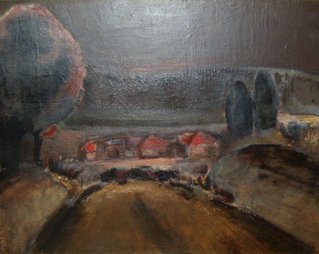 Josef Herman 1911 - 2000, Italian Landscape