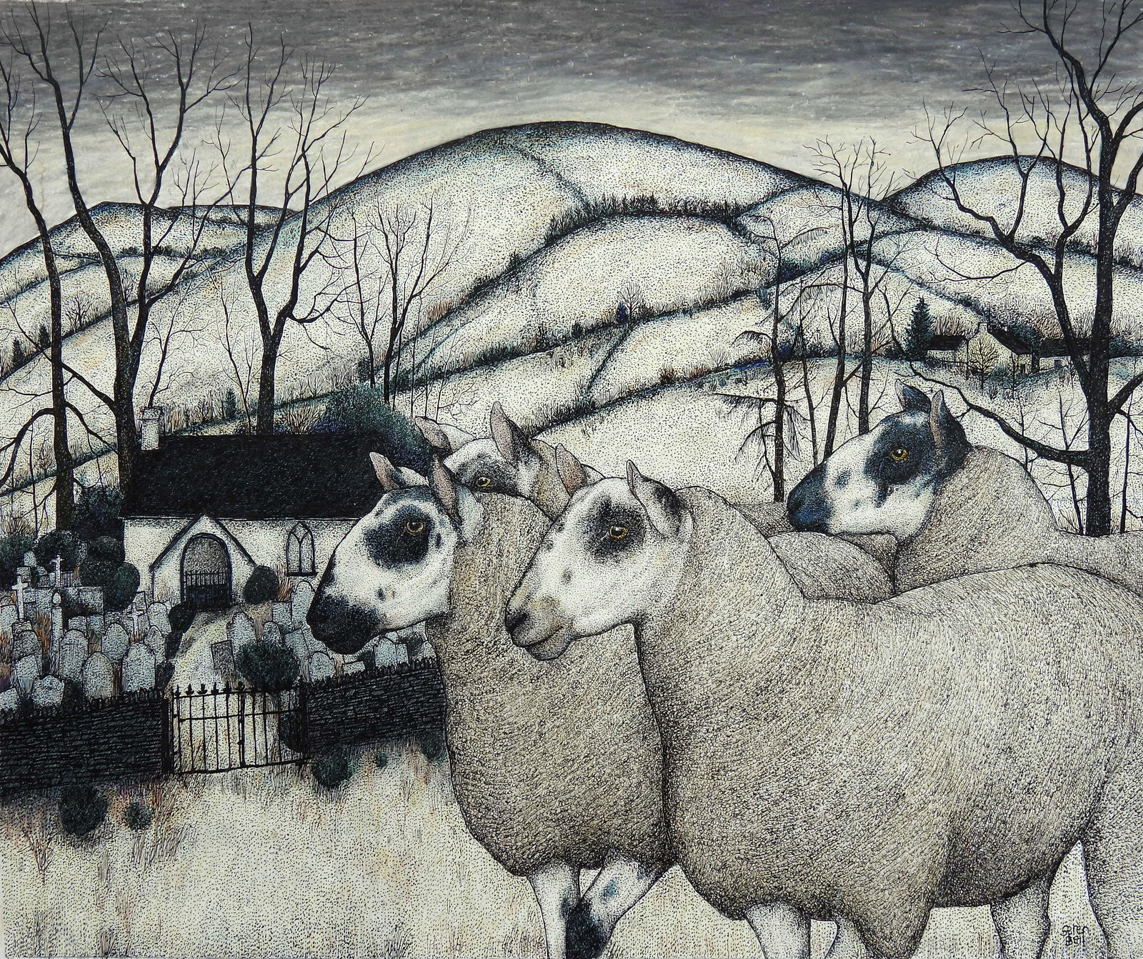 Seren Bell, Parish Sheep, 2024