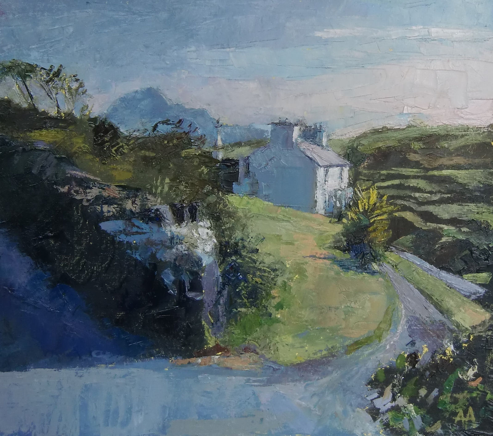 Anne Aspinall, House by the Sea, Criccieth