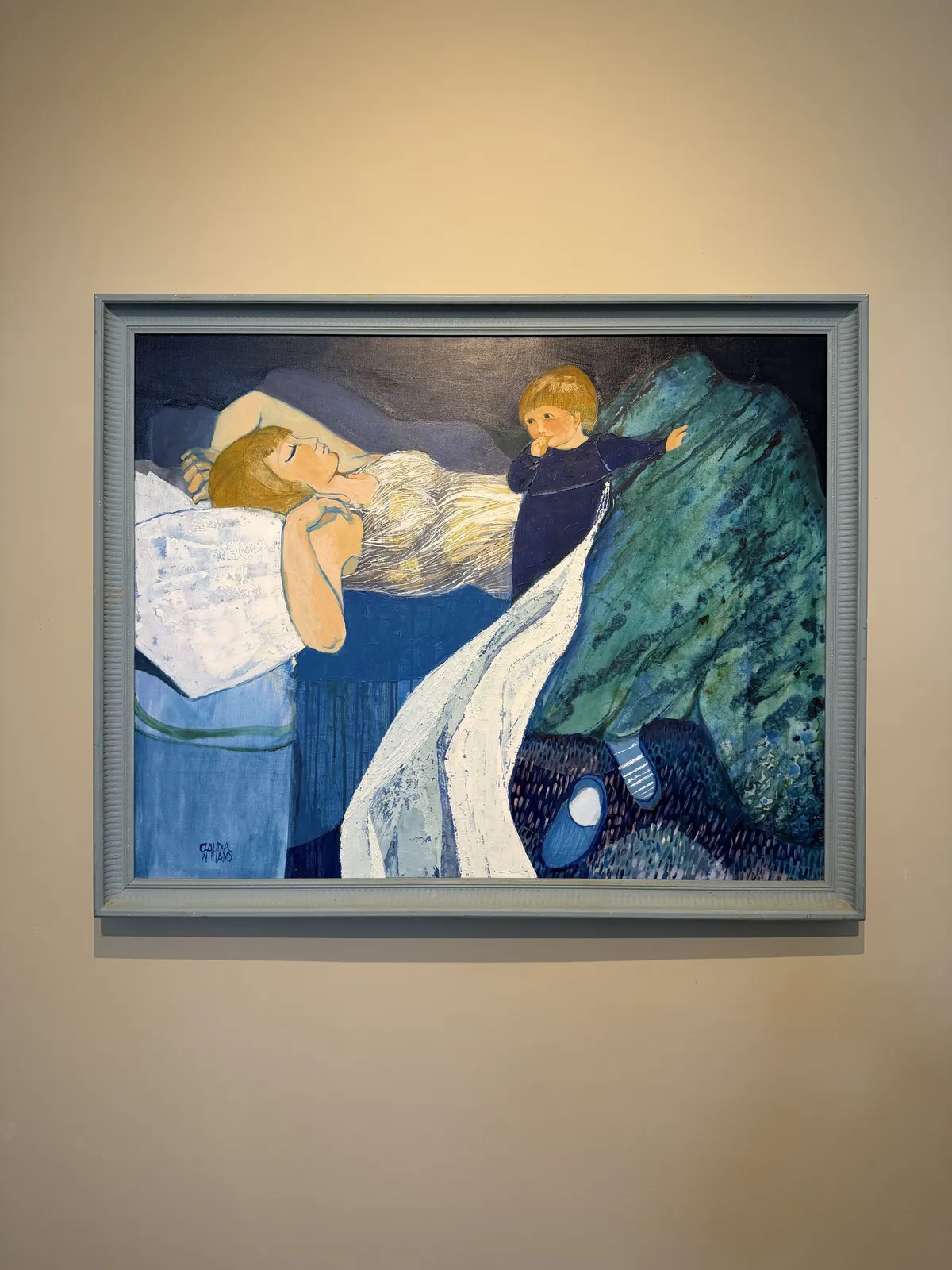 Claudia Williams 1933 - 2024, Sleeping Parents, 1987