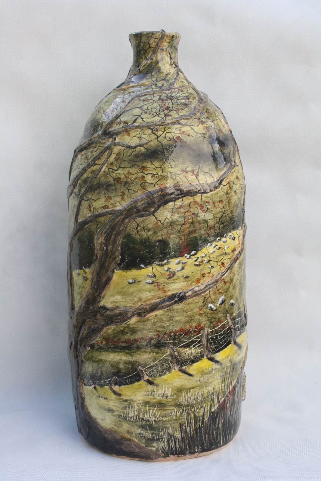 Helen Gittins, Welsh Blacks in Spring Light