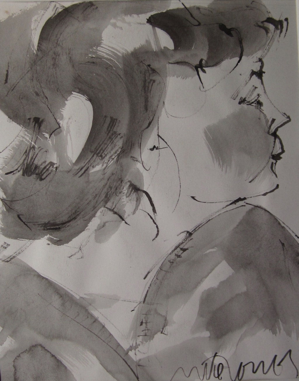 Mike Jones 1941 - 2022, Head of a Woman