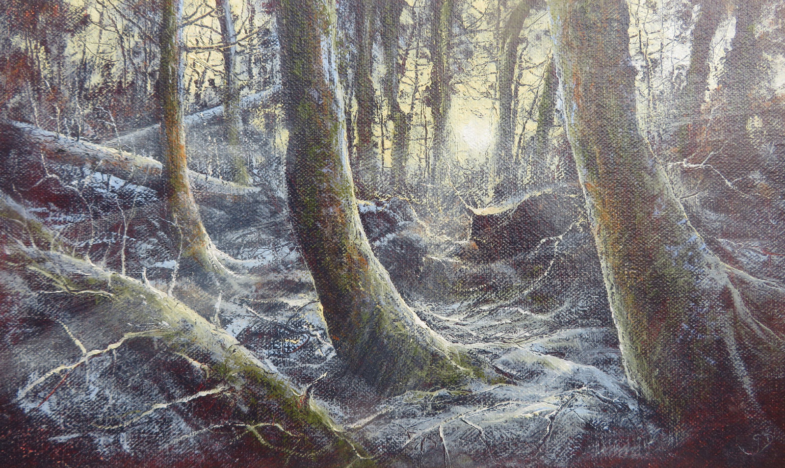 Gerald Dewsbury, Out in the Winter Woods VI