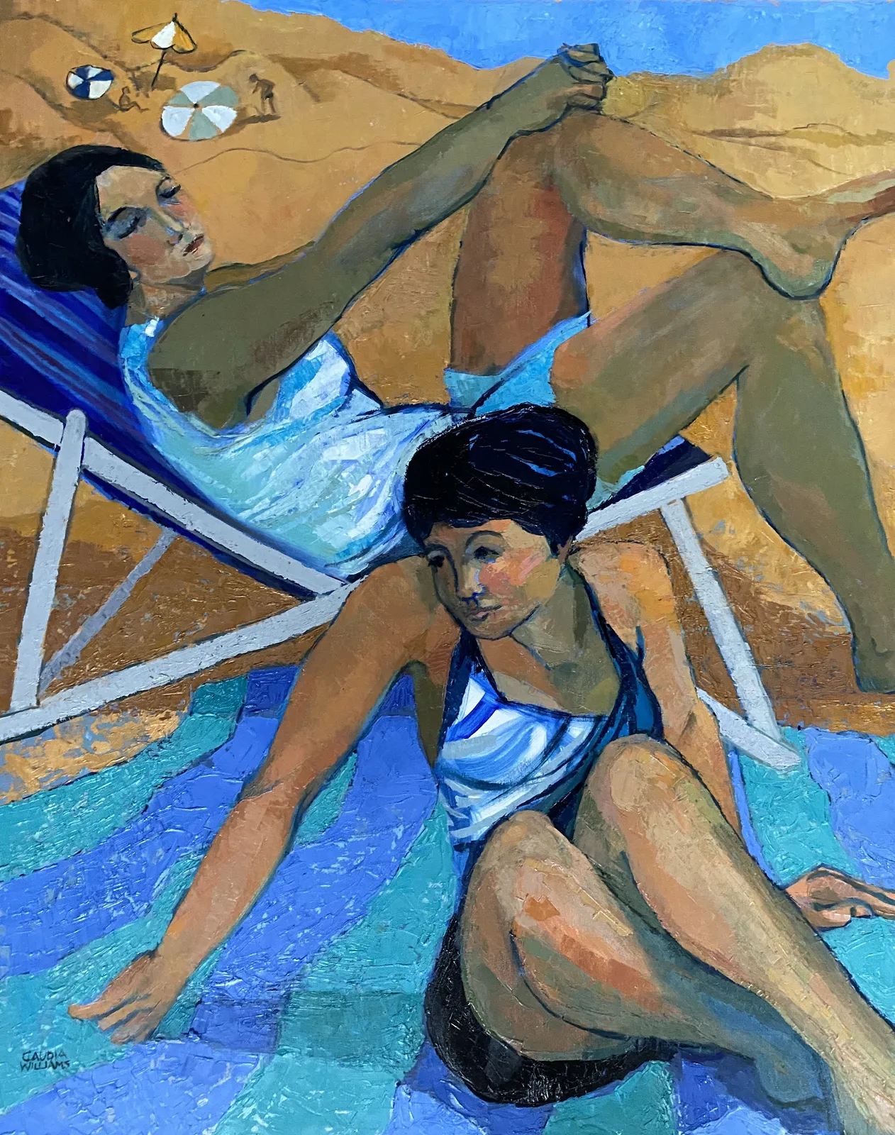 Claudia Williams 1933 - 2024, In the Sun, 2007