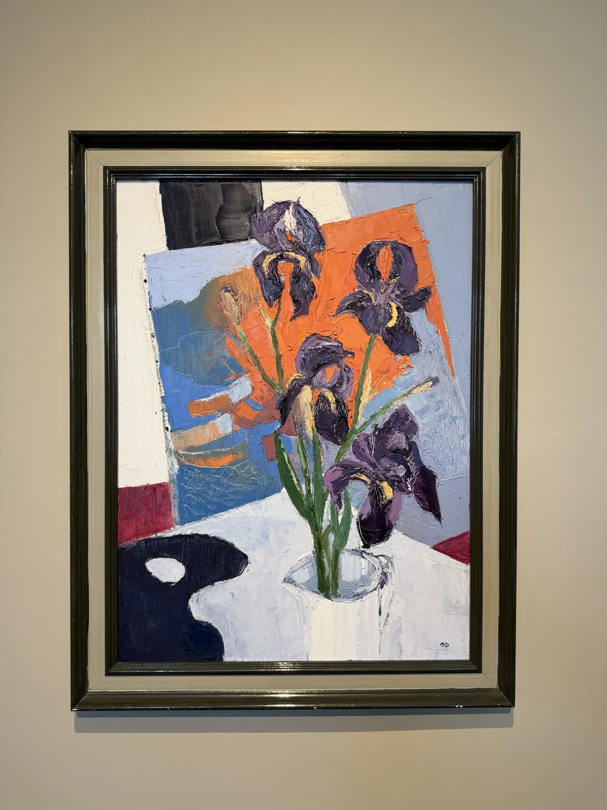 Gwilym Prichard 1931 - 2015, Irises in the Studio, 1998