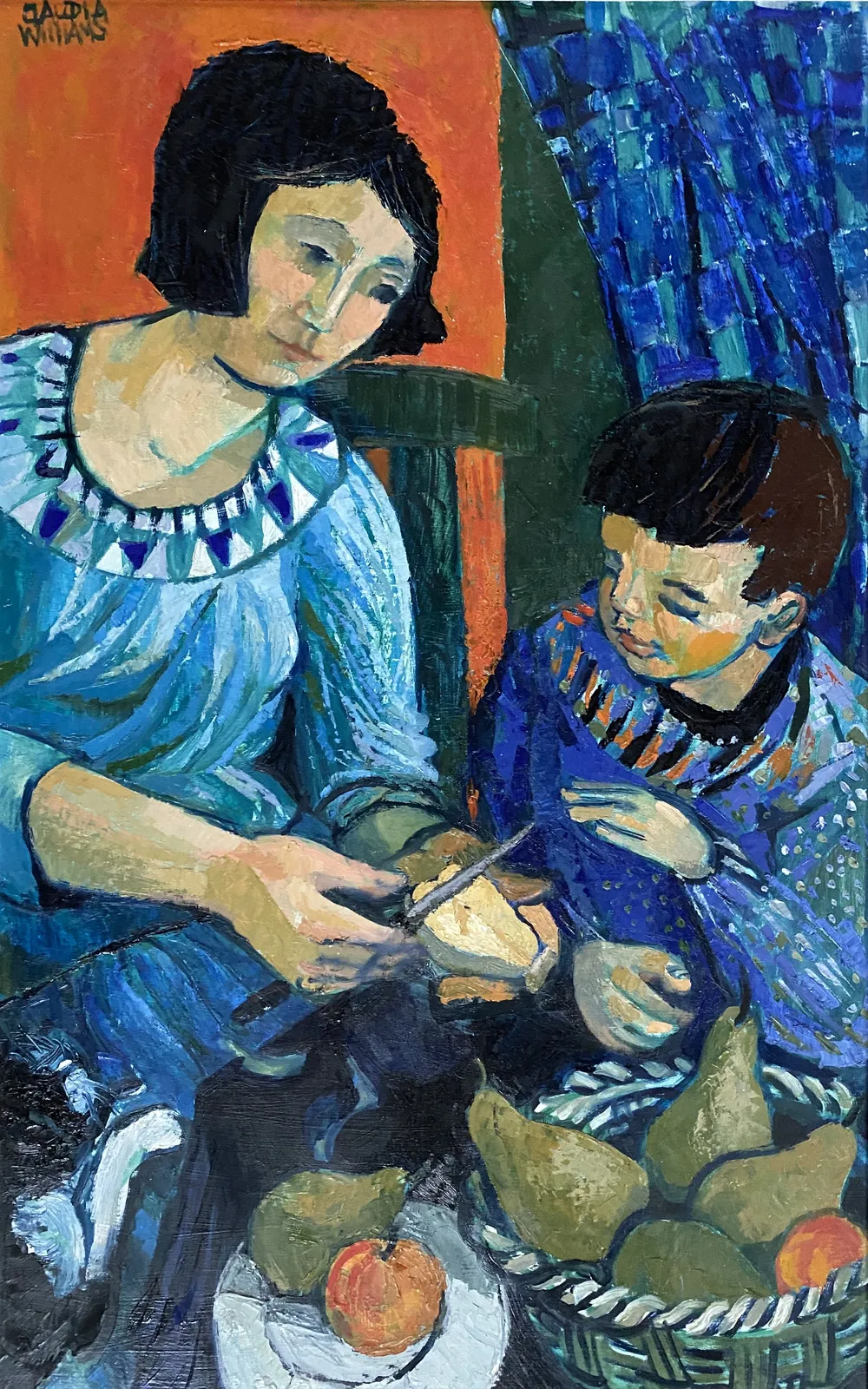 Claudia Williams 1933 - 2024, Peeling Pears, 1993