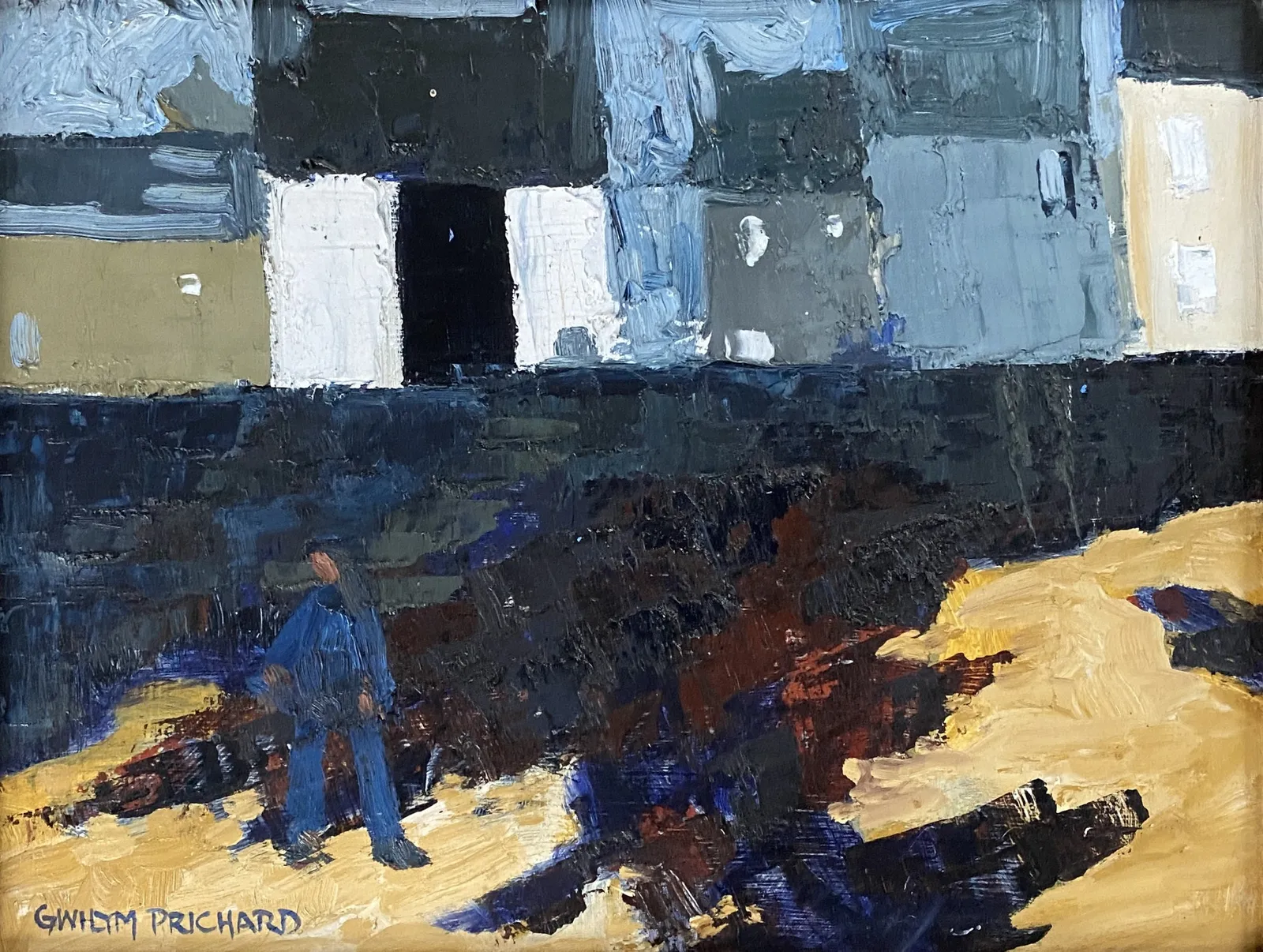 Gwilym Prichard 1931 - 2015, Pechuer, ile de Sein, 1996