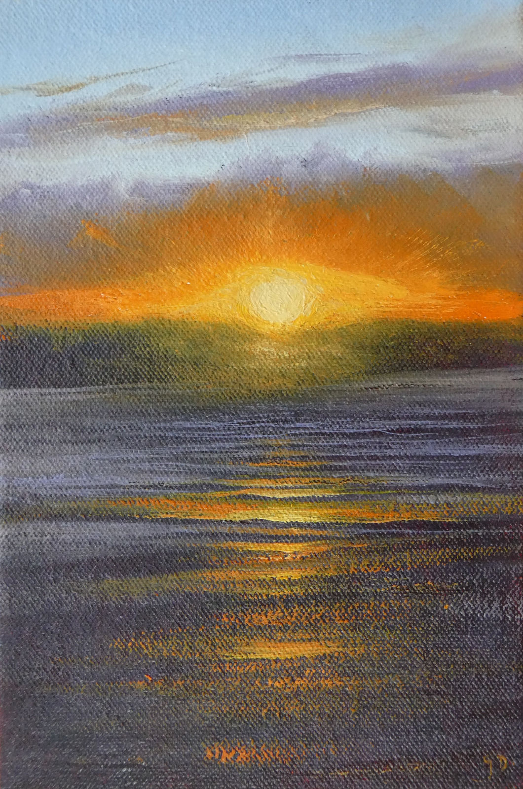 Gerald Dewsbury, Sunset III, 2025