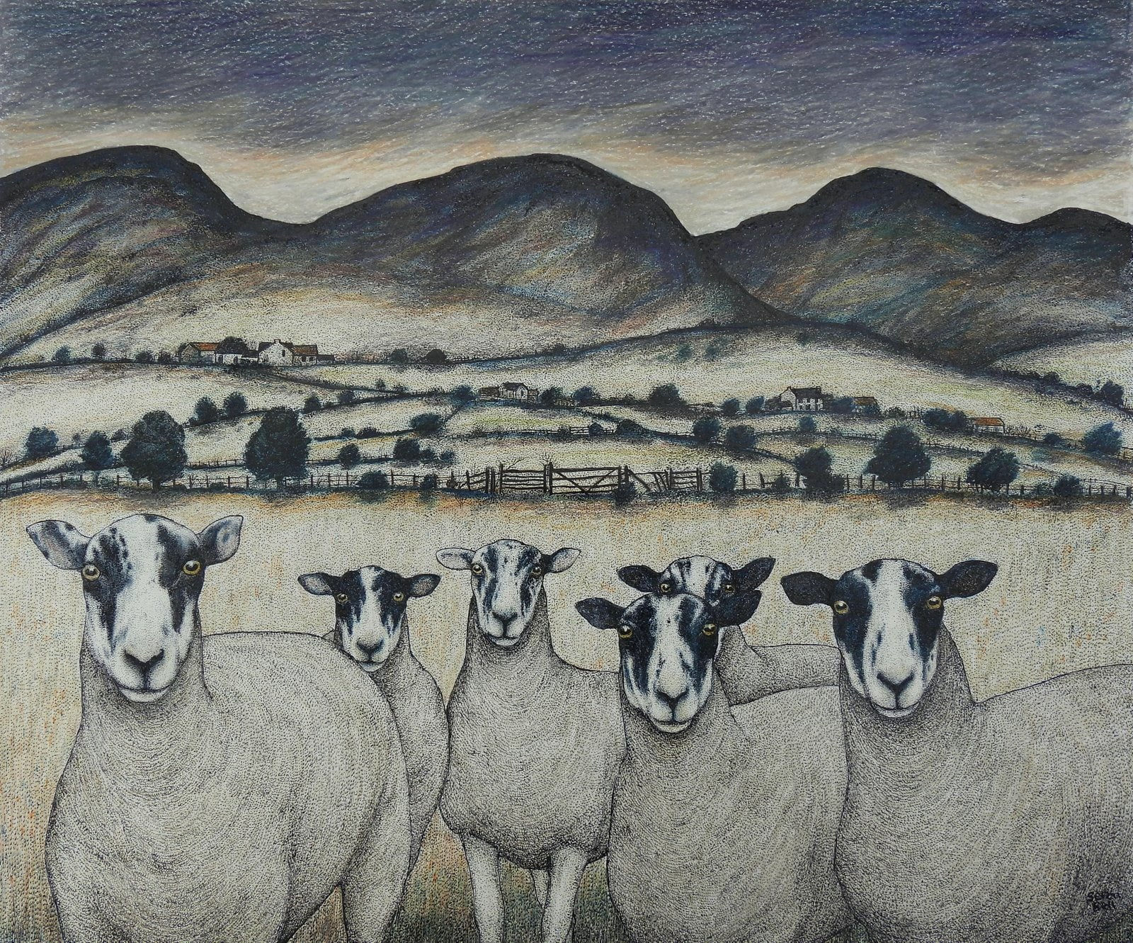 Seren Bell, Late Summer, Radnorshire