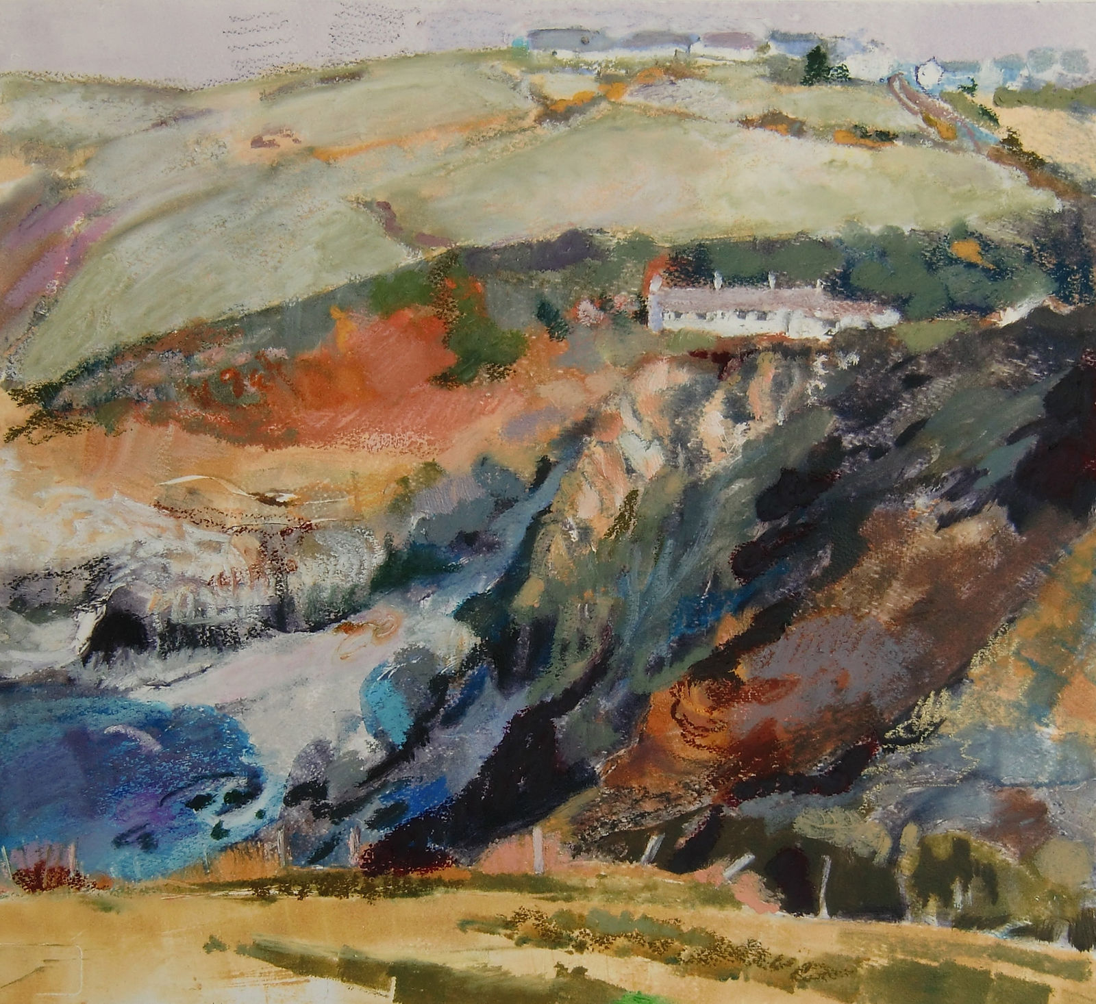 Anne Aspinall, Trefin from the Coastal Path