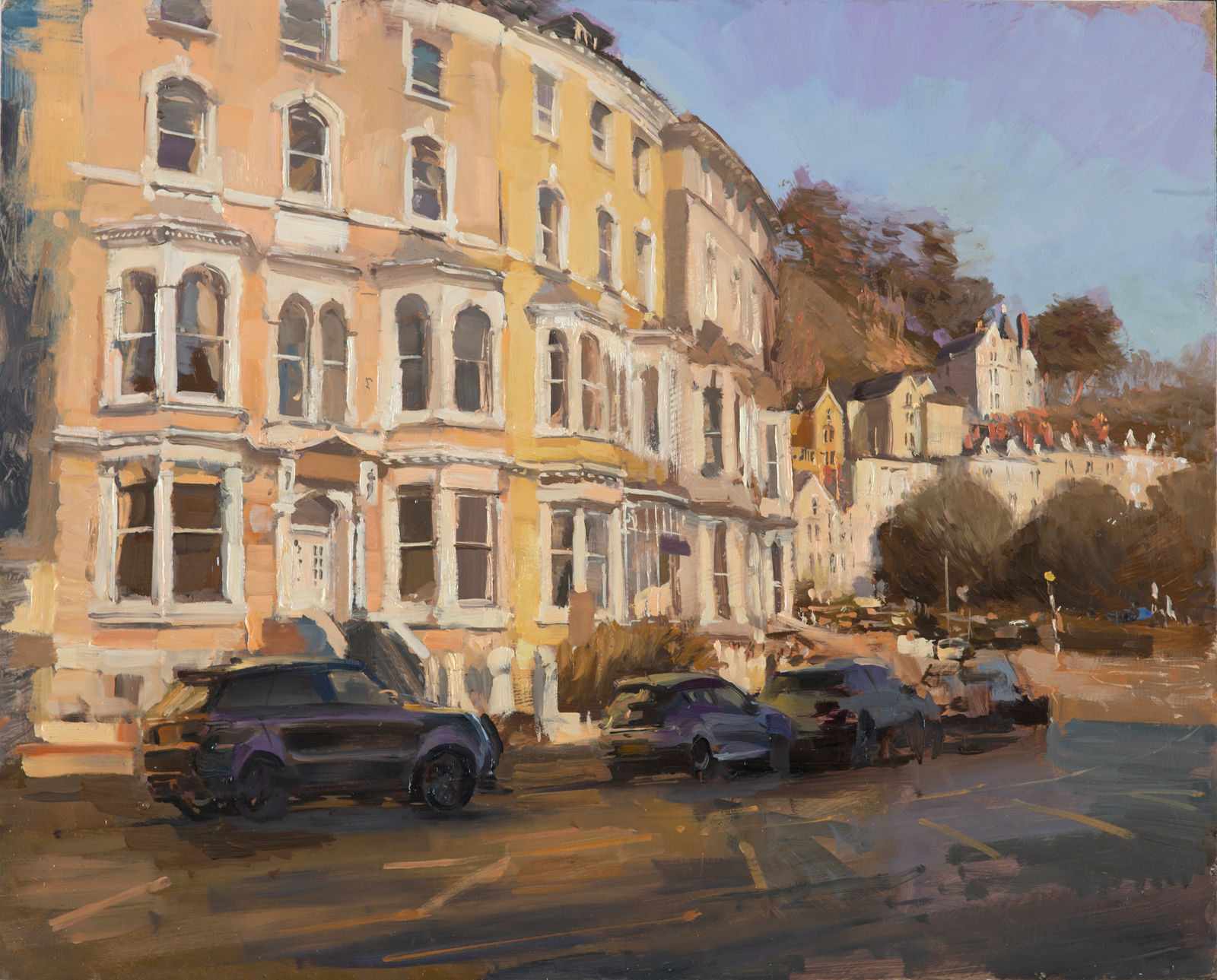 Rob Pointon, Hotels in the Morning Sun, Llandudno, 2024