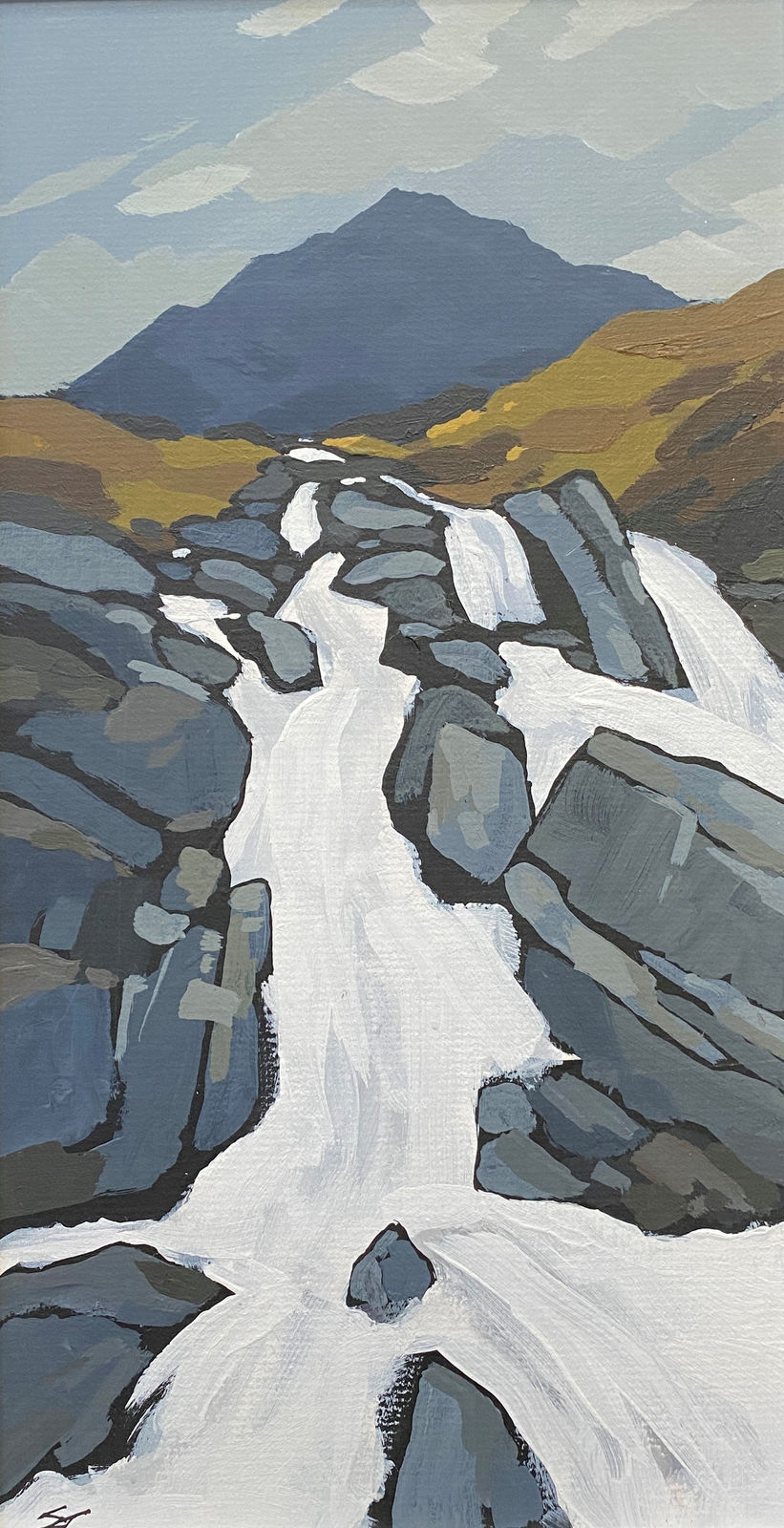 Stephen John Owen, Waterfall, Cwm Idwal
